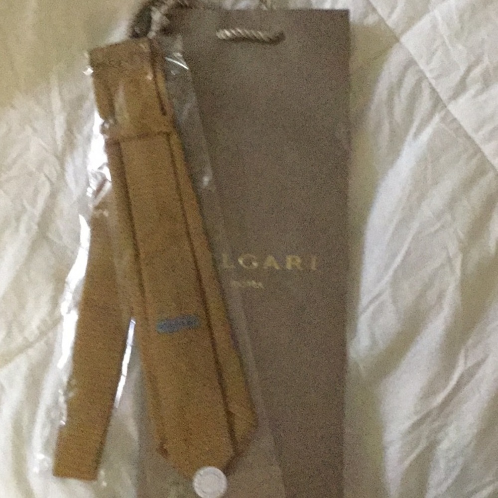 New Authentic BVLGARI men’s tie